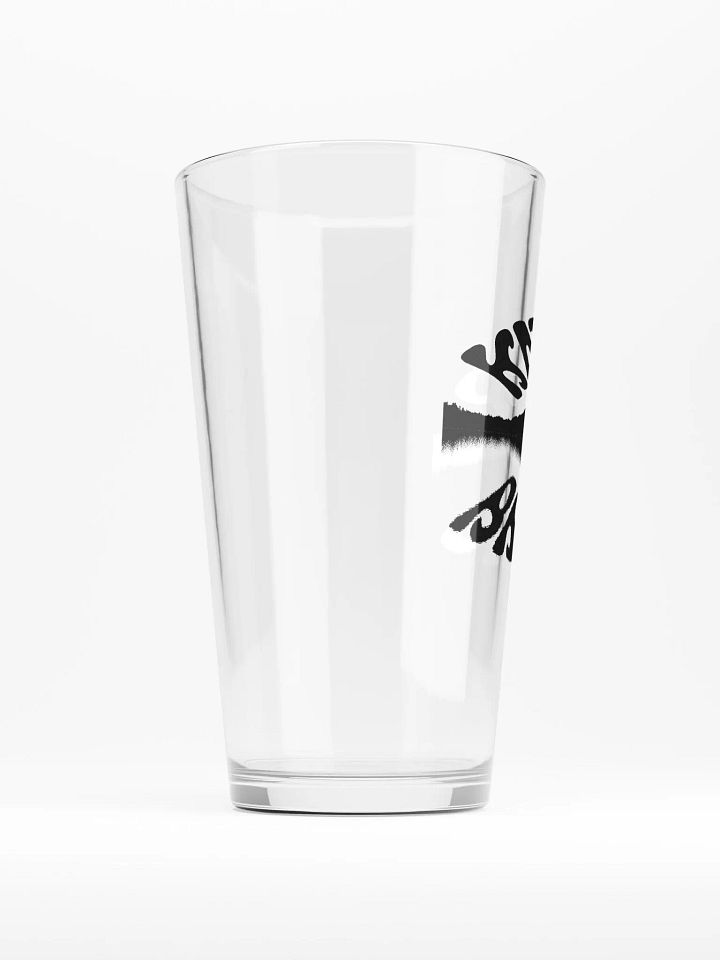 Black and White Pint Glass product image (2)