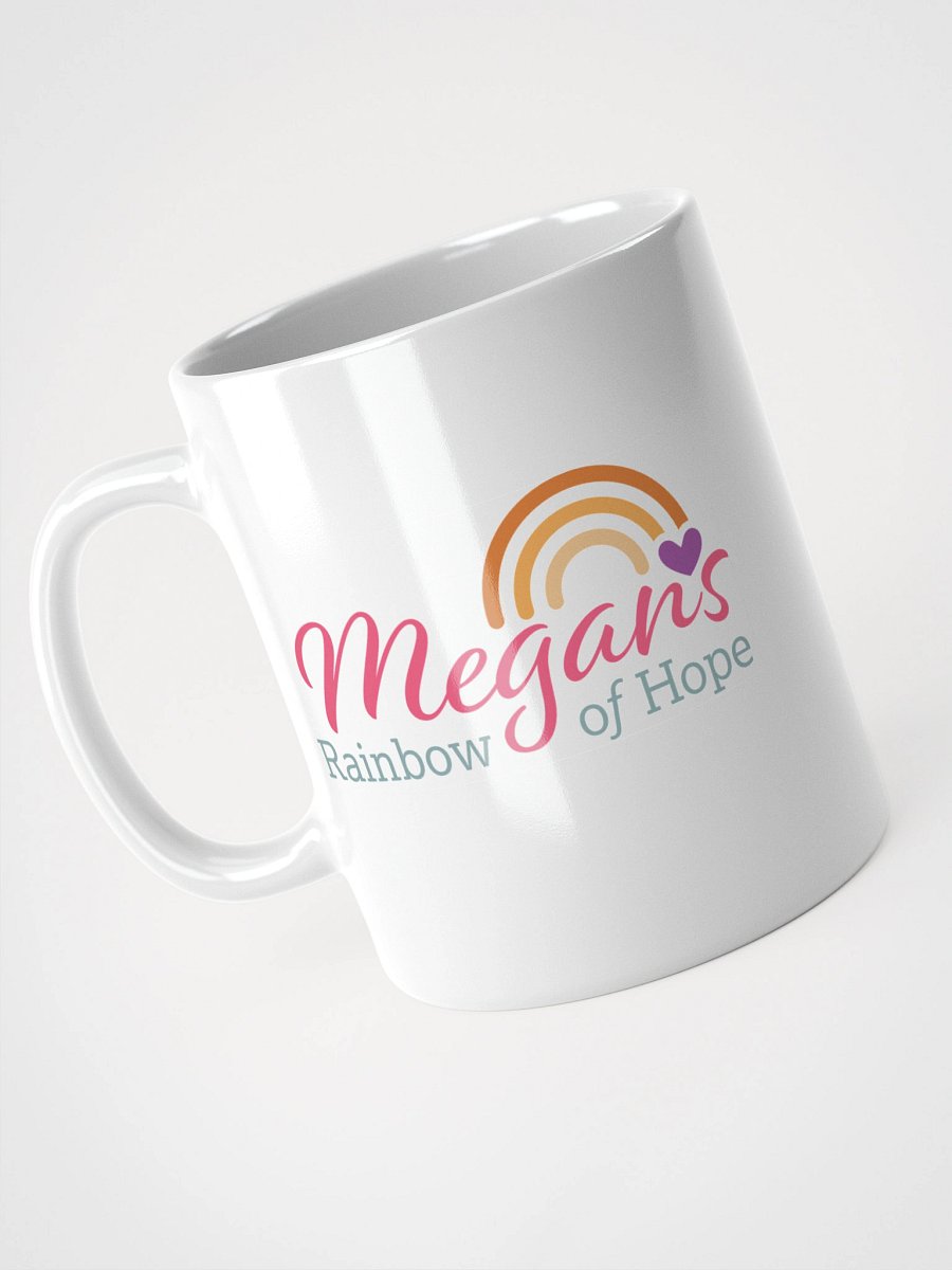 Megan's Rainbow of Hope White Mug product image (4)