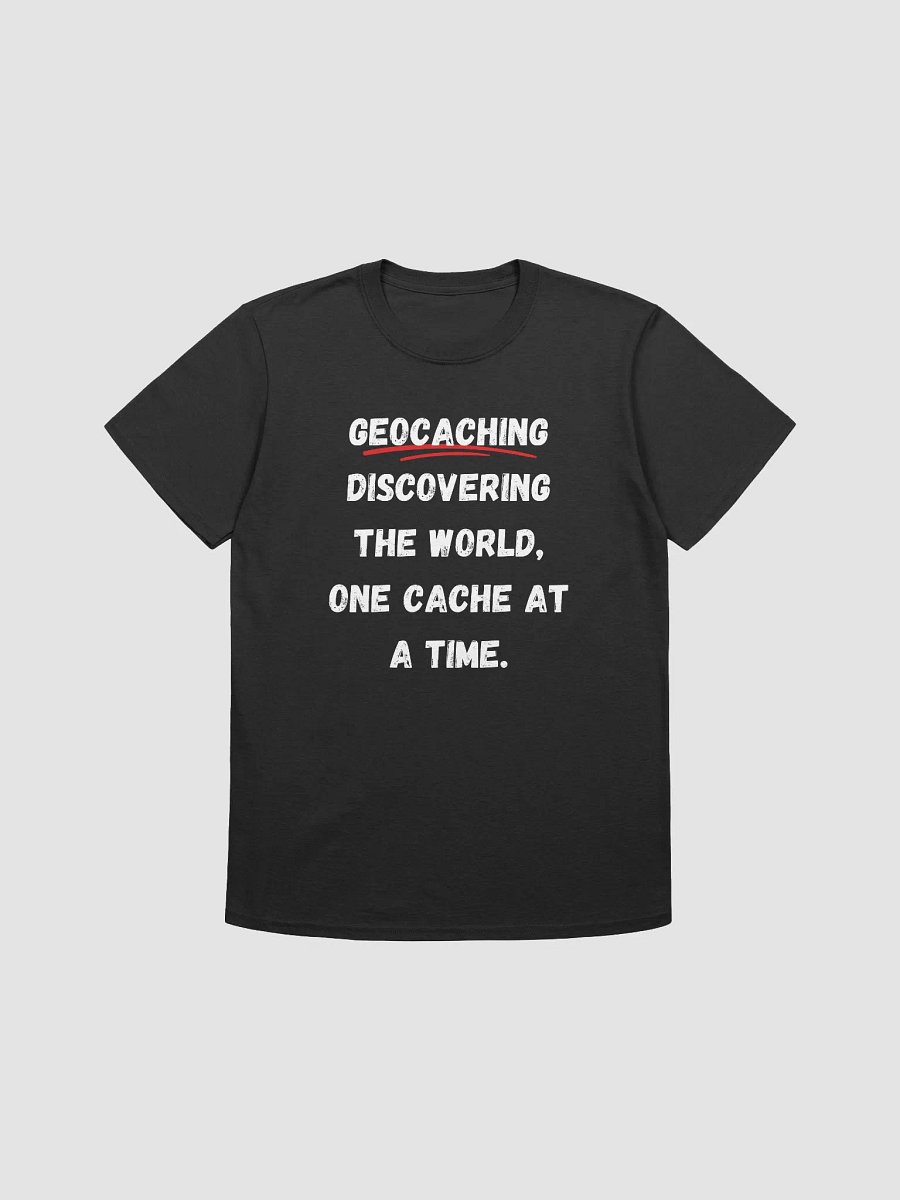 Geocaching: Discovering the world, one cache at a time - Discover with this Geocaching T-Shirt product image (2)
