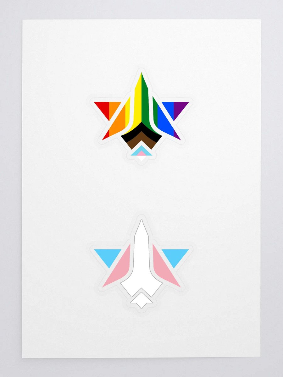 Voidfarer Stickers (2x Pride 2.5") product image (3)