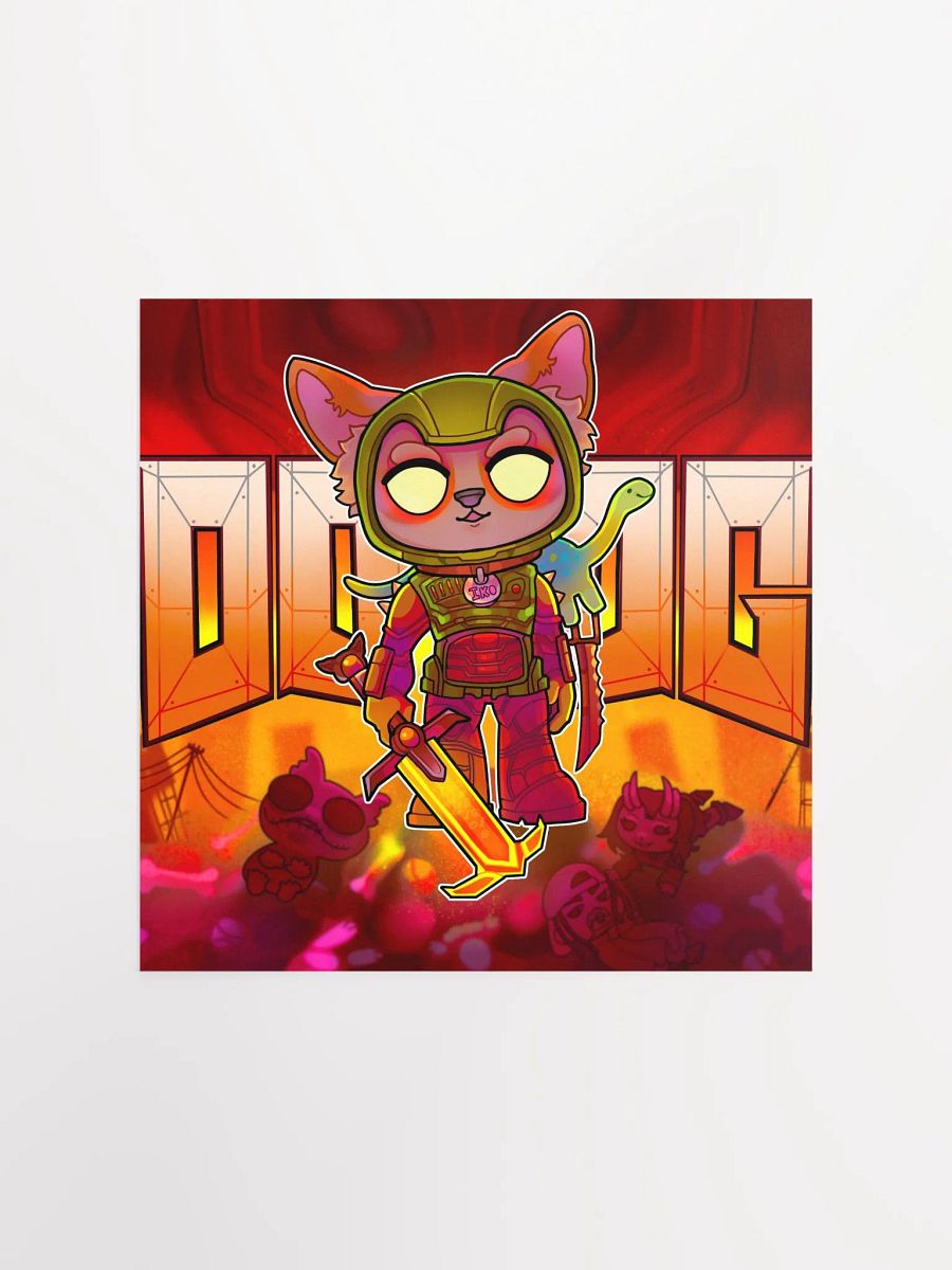 DOOG UNFRAMED SQUARE POSTER product image (1)