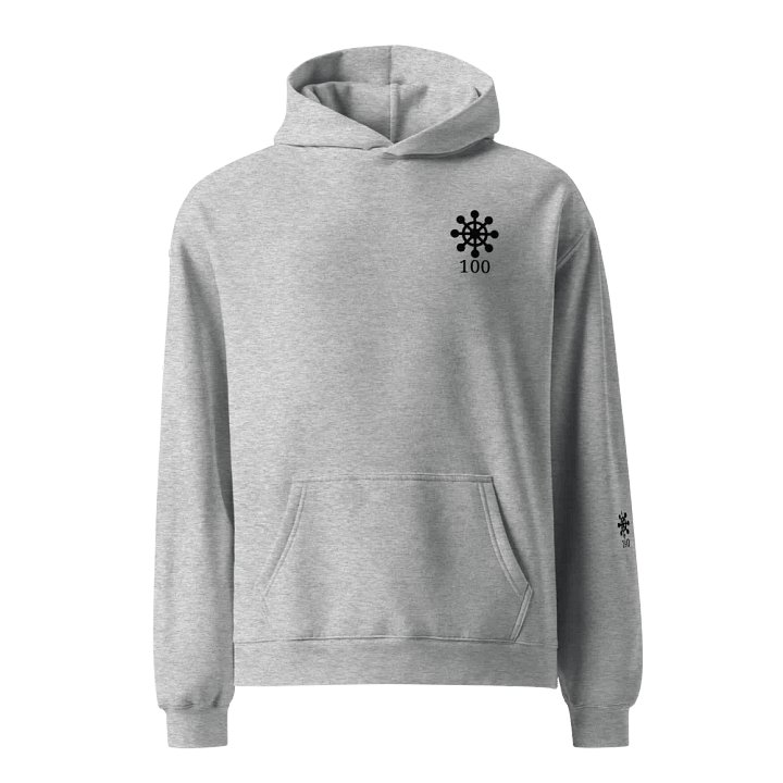 Shadow Ritual Hoodie Gray product image (1)
