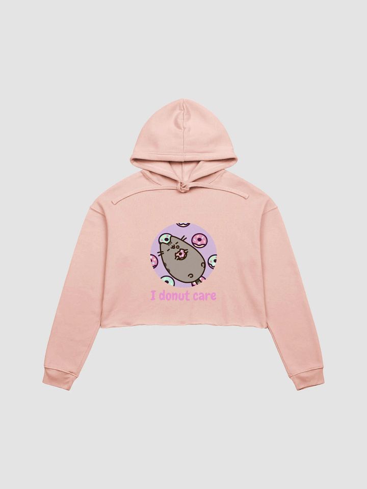Donut Cat Crop Hoodie product image (25)