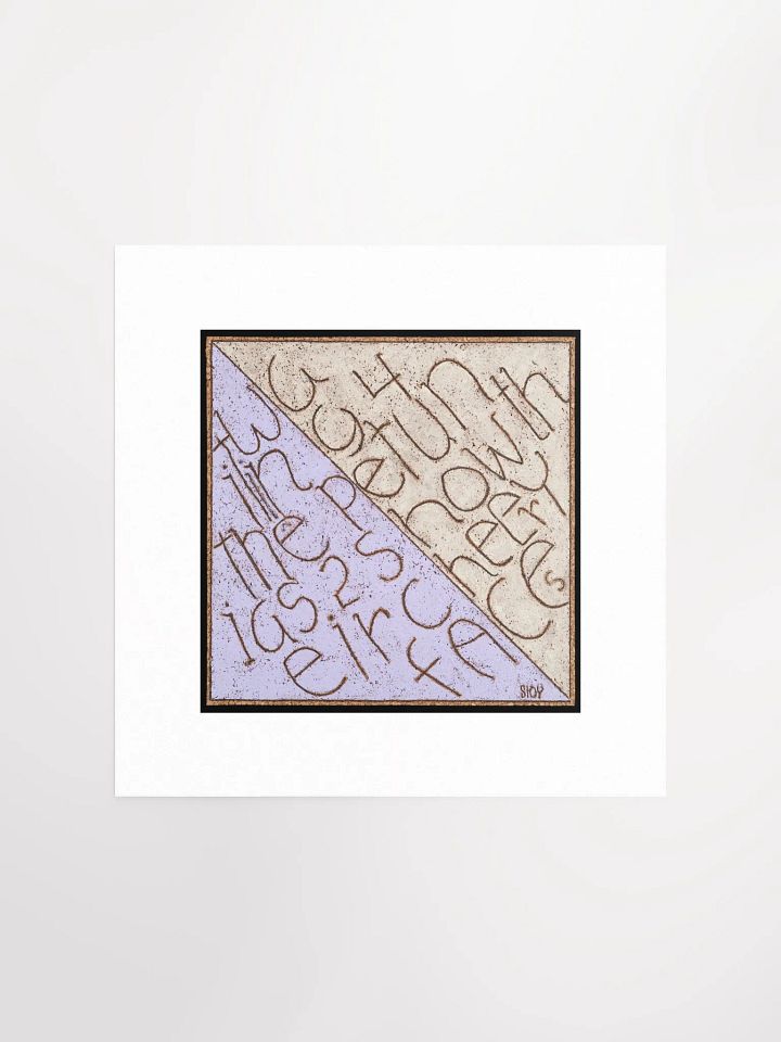 waiting for the petunias Print product image (2)