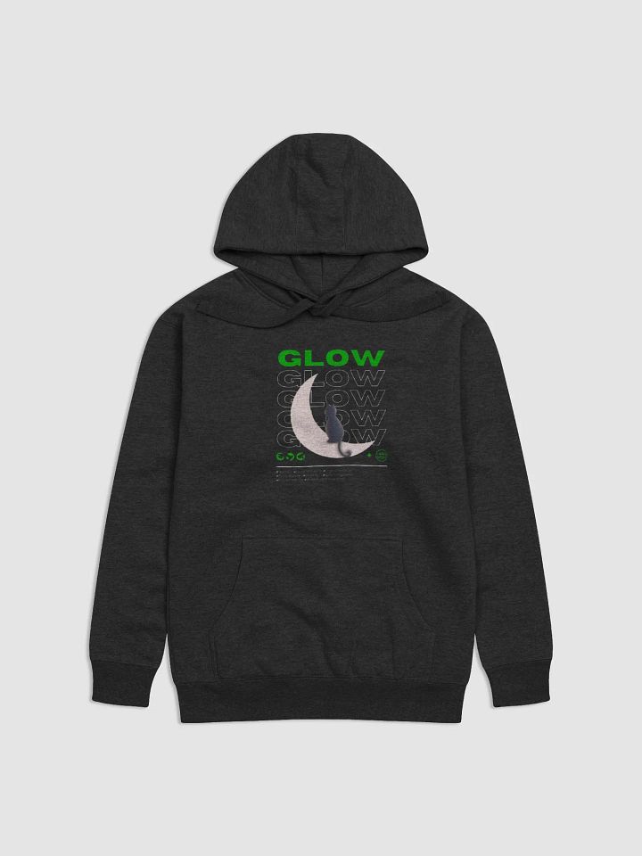 Night Cat On Moon Hoodie product image (1)
