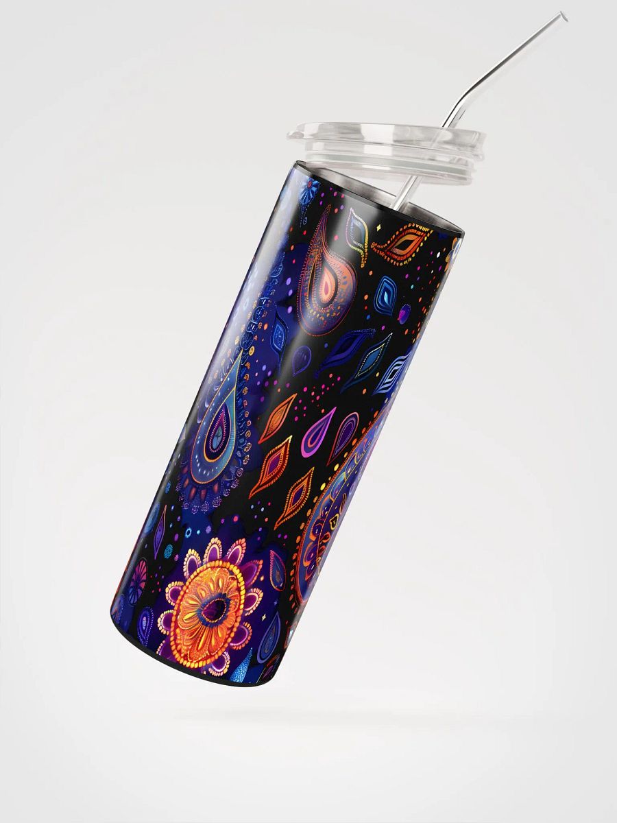 Vibrant Paisley Stainless Steel Tumbler product image (5)