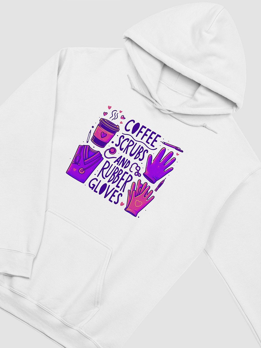 Coffee, Scrubs, and Hearts Hoodie product image (33)