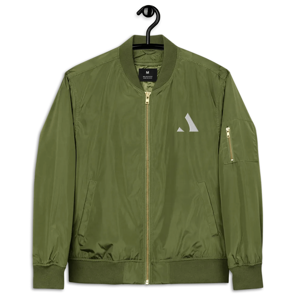 Minimalist Geometric Bomber Jacket product image (35)