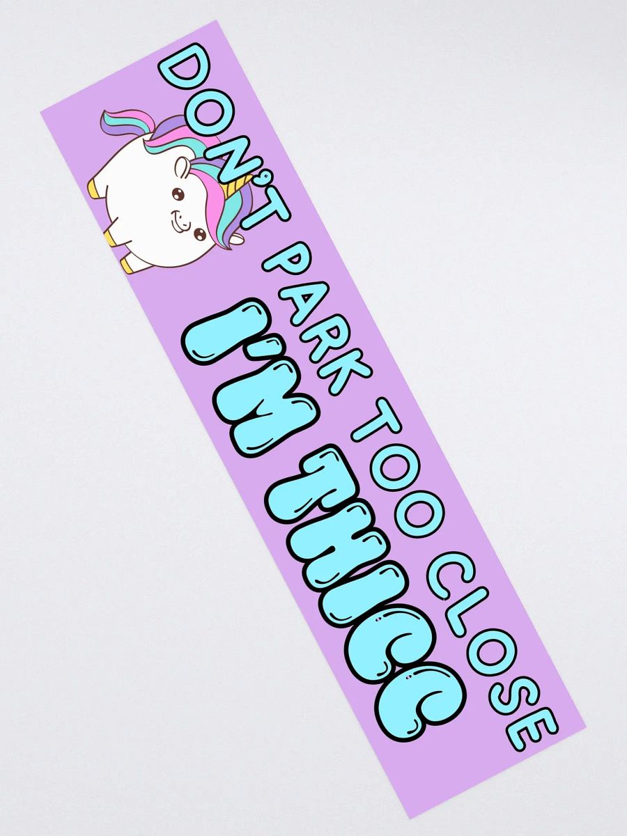 I'm Thicc Bumper Sticker product image (2)