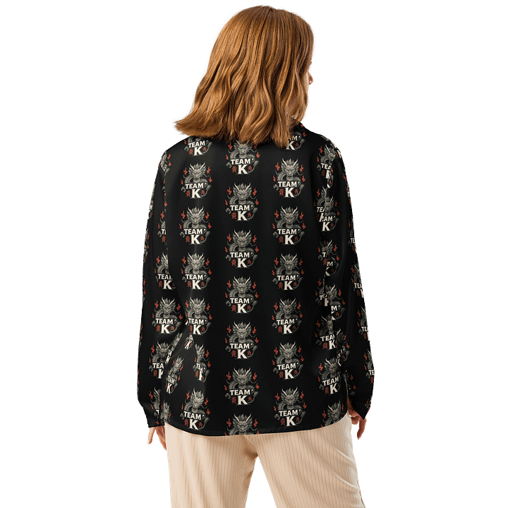 Team K China Women's Long Sleeve Pajama Top product image (2)