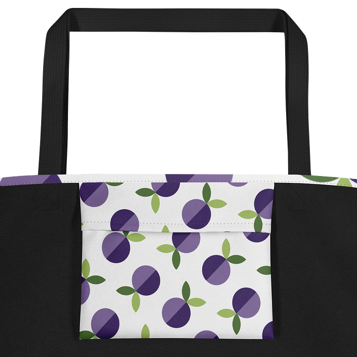 Vibrant Circles and Leaves All-Over Print Tote Bag product image (2)
