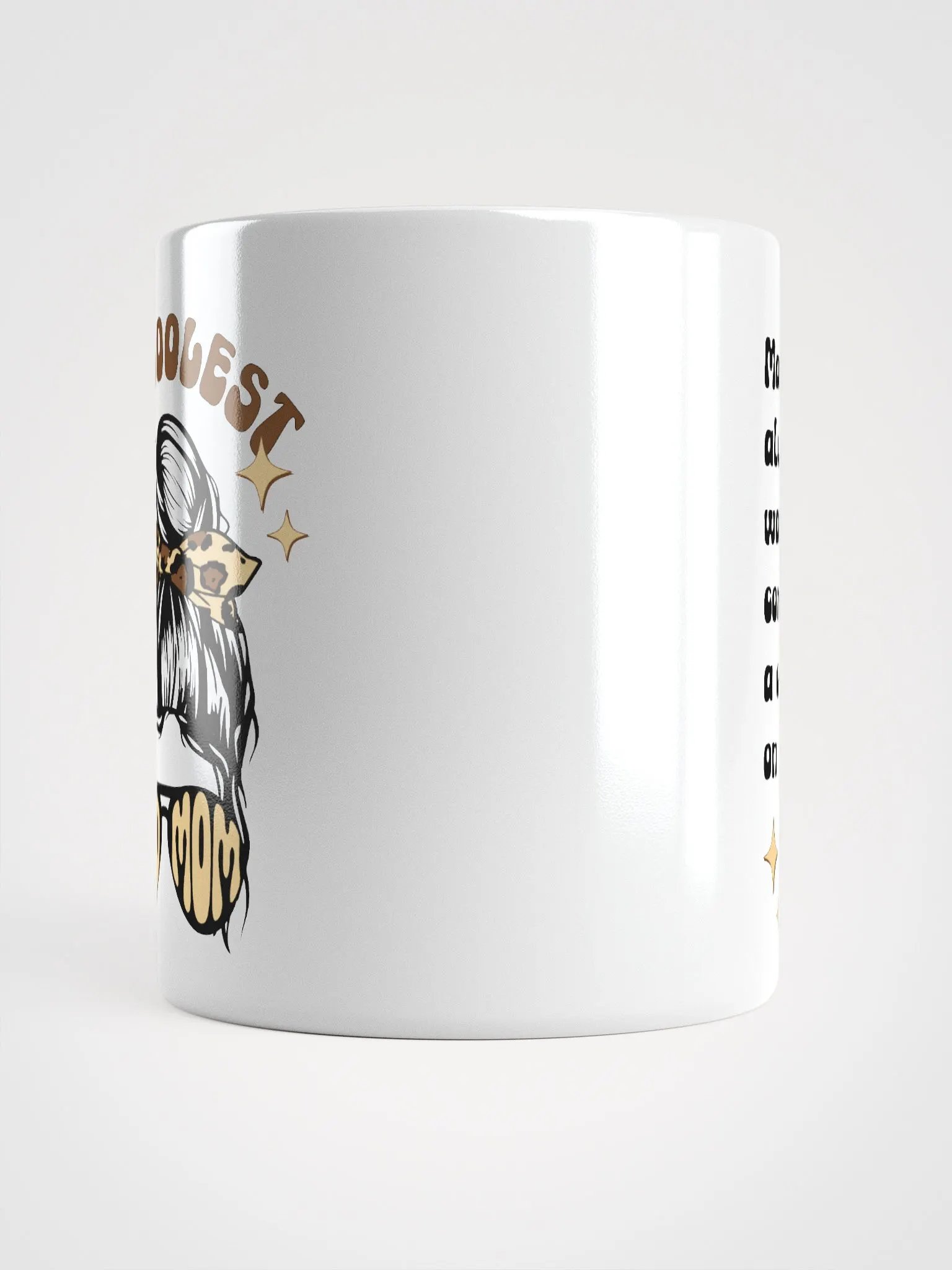 Retro groovy coffee mug, Godmother proposal, Birthday gift for godmom product image (6)