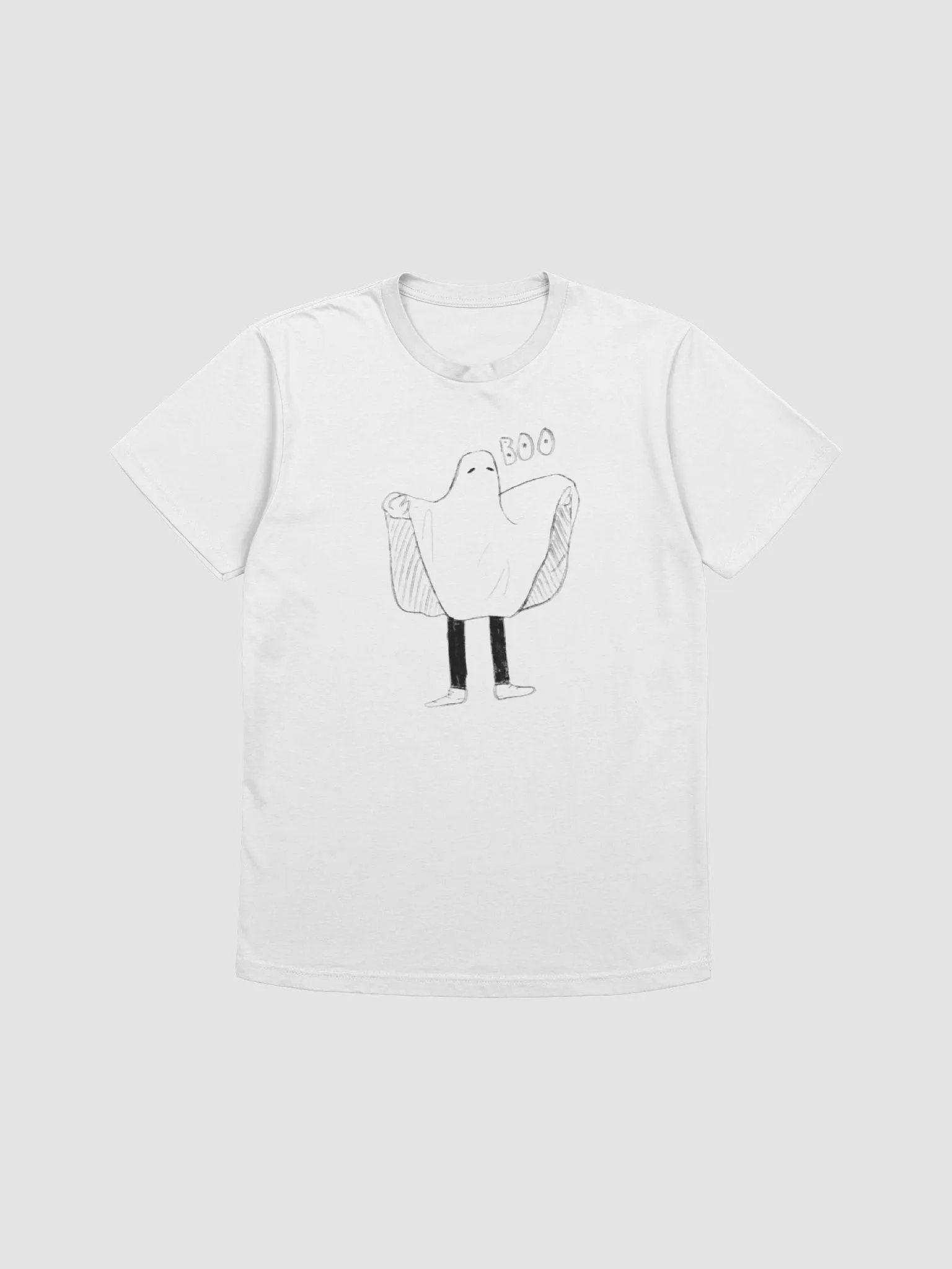 Poorly Drawn Ghost T-Shirt product image (1)