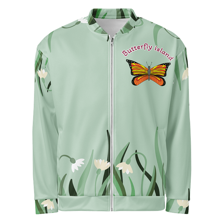 Butterfly Island Customizable Bomber Jacket product image (1)