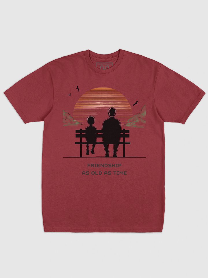 Golden Friendship Silhouette Tee - Heavyweight Tee product image (1)