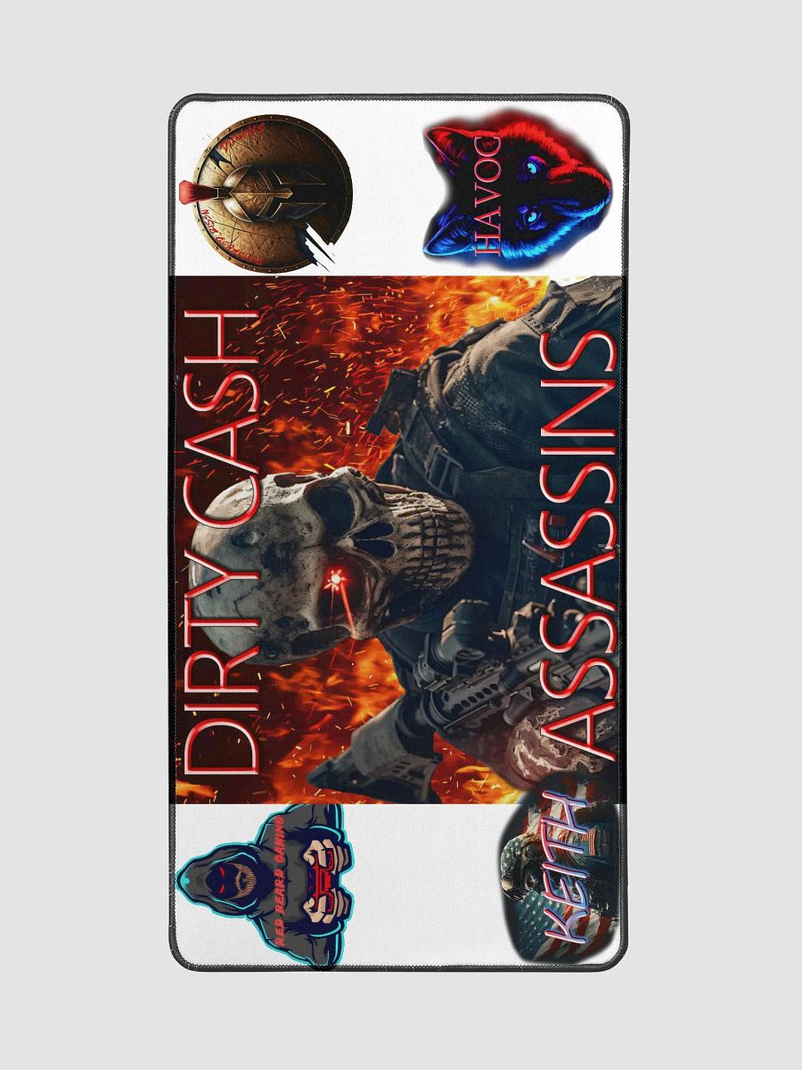 Red beard gaming and DCA founders mouse pad product image (2)