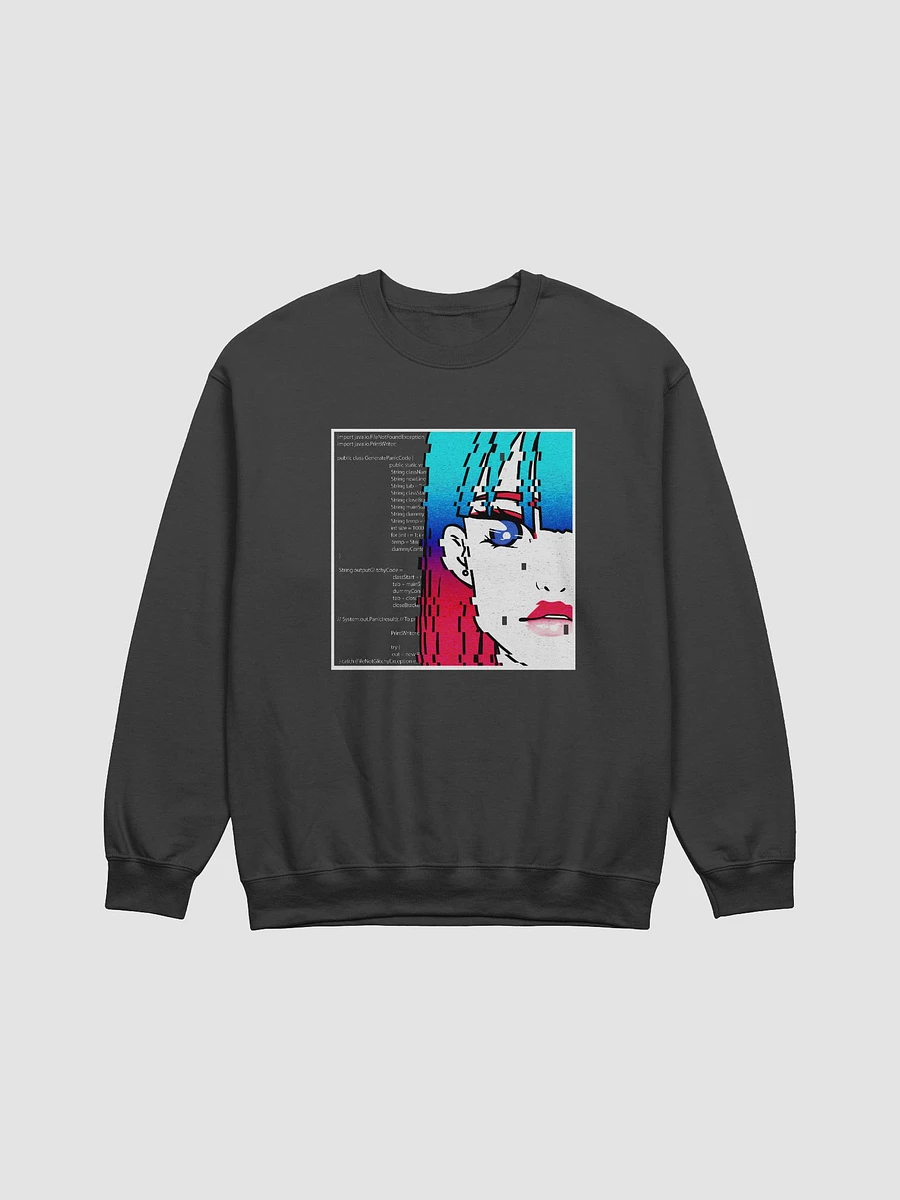 Panic Glitchy Dream Girl v2 Sweatshirt product image (1)