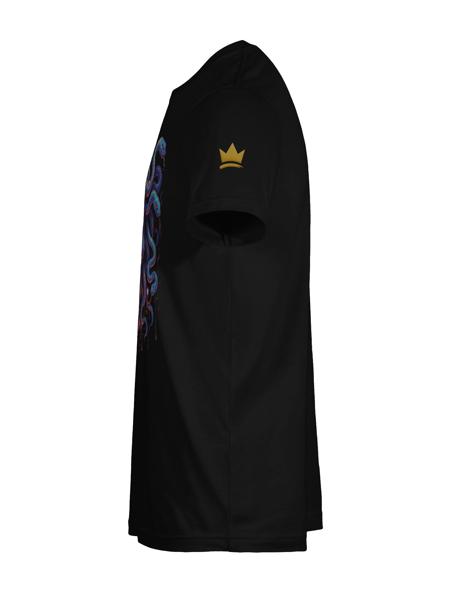 Psychedelic Snakes Skull T-Shirt product image (11)