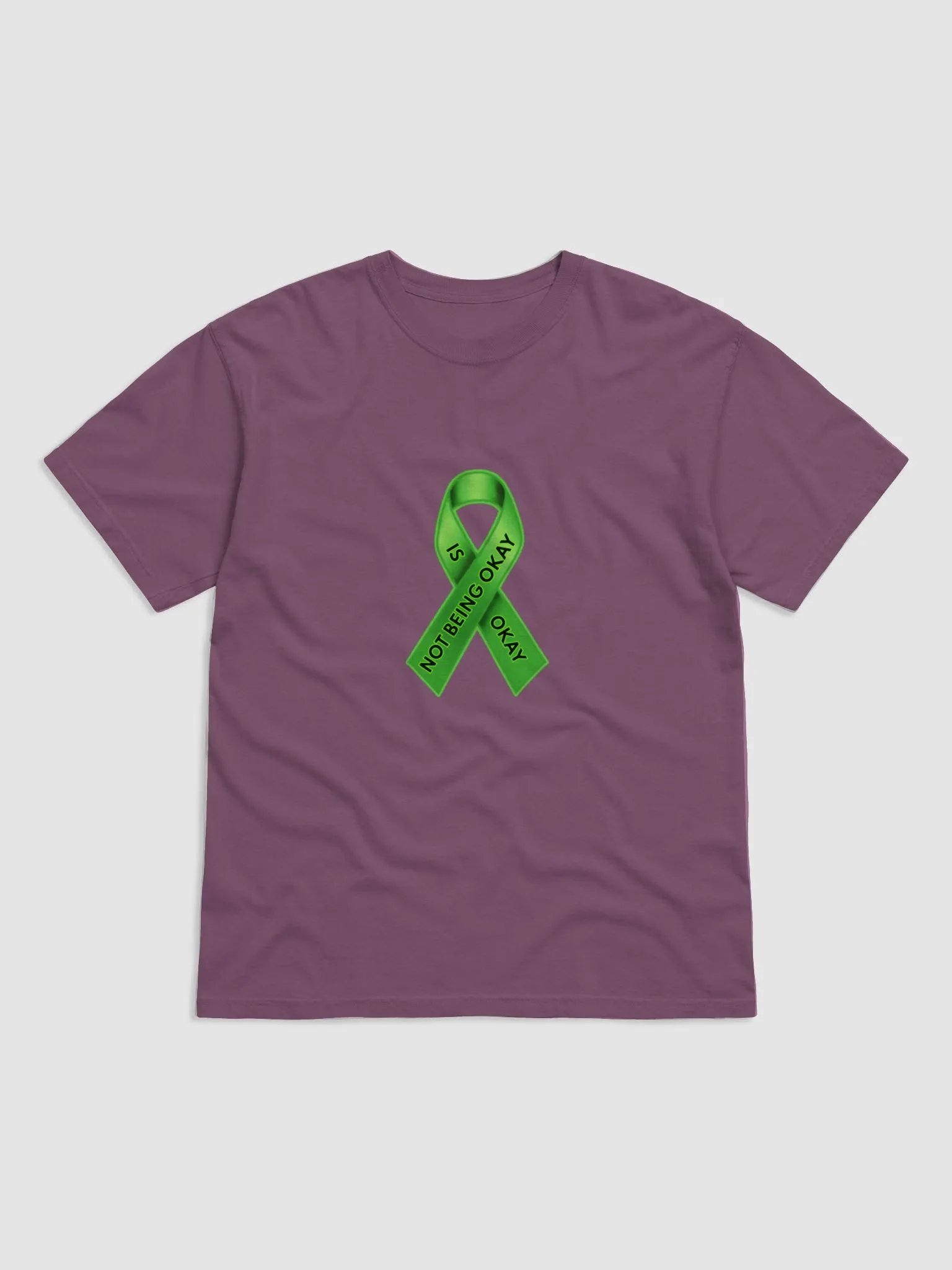 Green Ribbon Awareness T-Shirt product image (10)