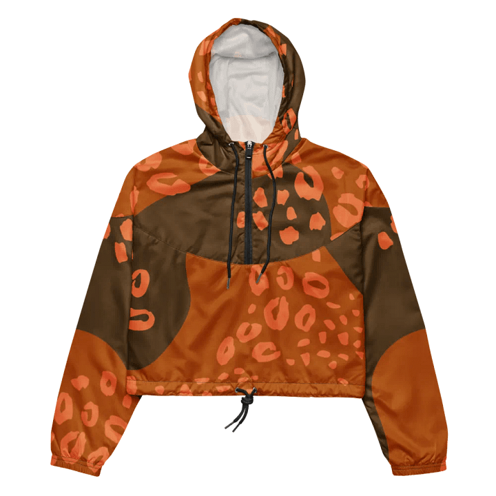 Orange Cat Hammock Windbreaker product image (3)