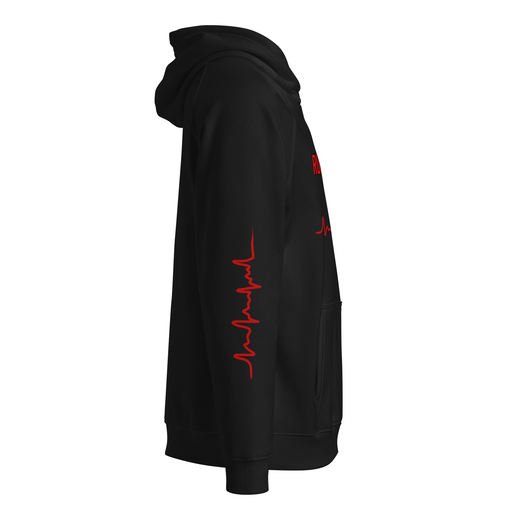 Eco-Friendly Running Late Hoodie product image (2)