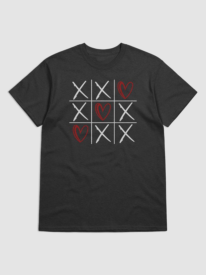 Love Always Wins: Valentine's Day Tic Tac Toe Tee product image (1)