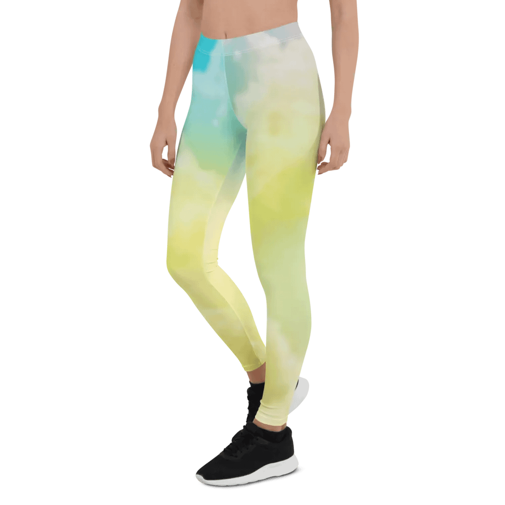 Blur cloud rainbow Design Legging - V8 product image (6)