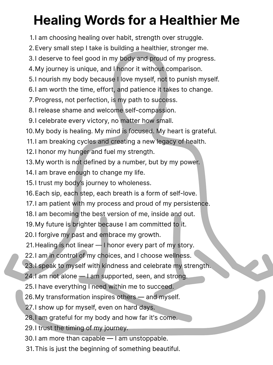 Becoming My Best Self: Bariatric Journal Before and After Surgery product image (2)