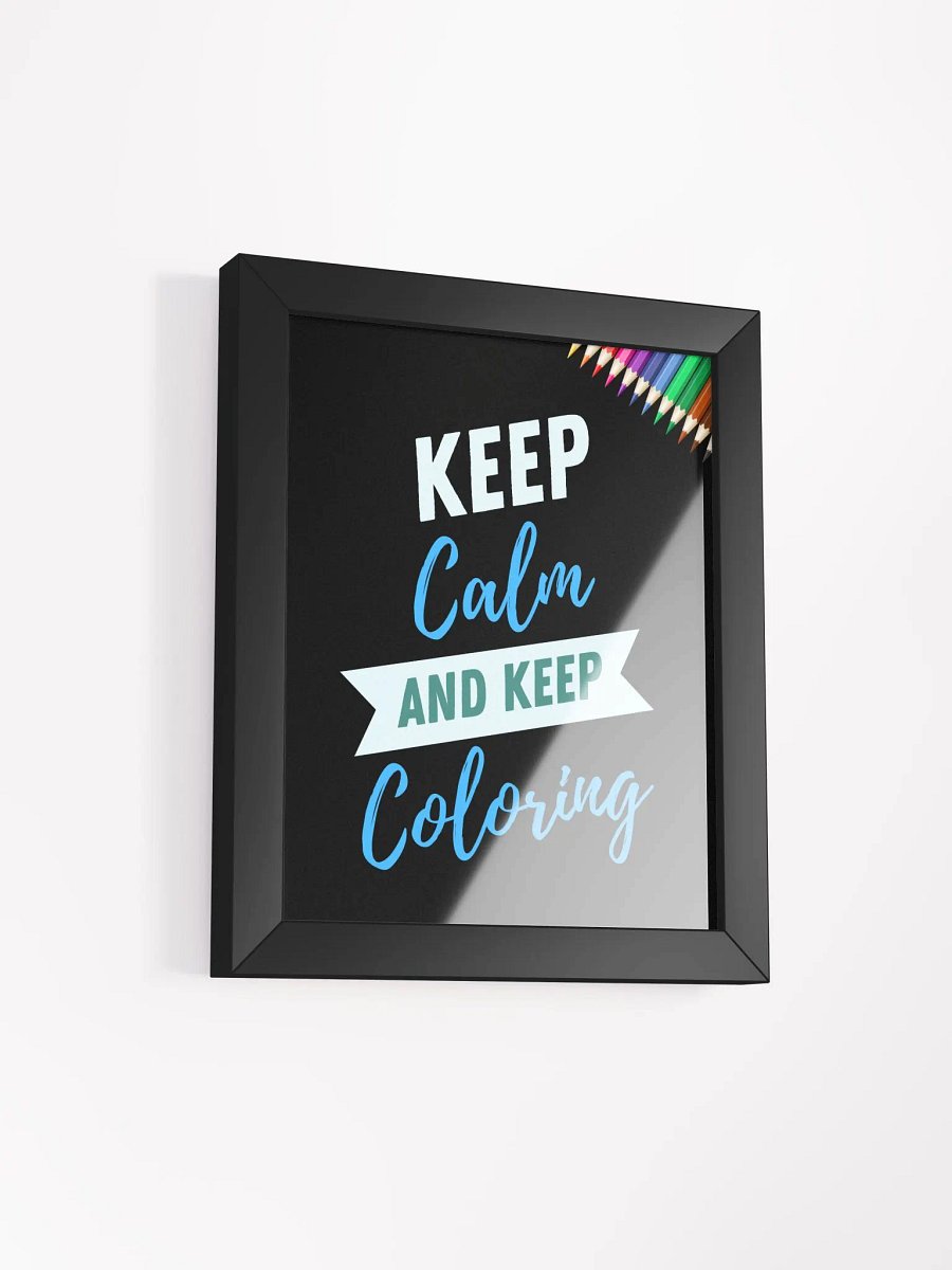 Colorful Calmness Framed Poster product image (25)