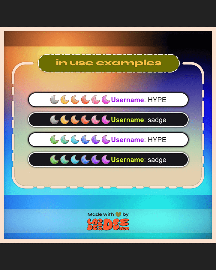 Moon Badges product image (2)