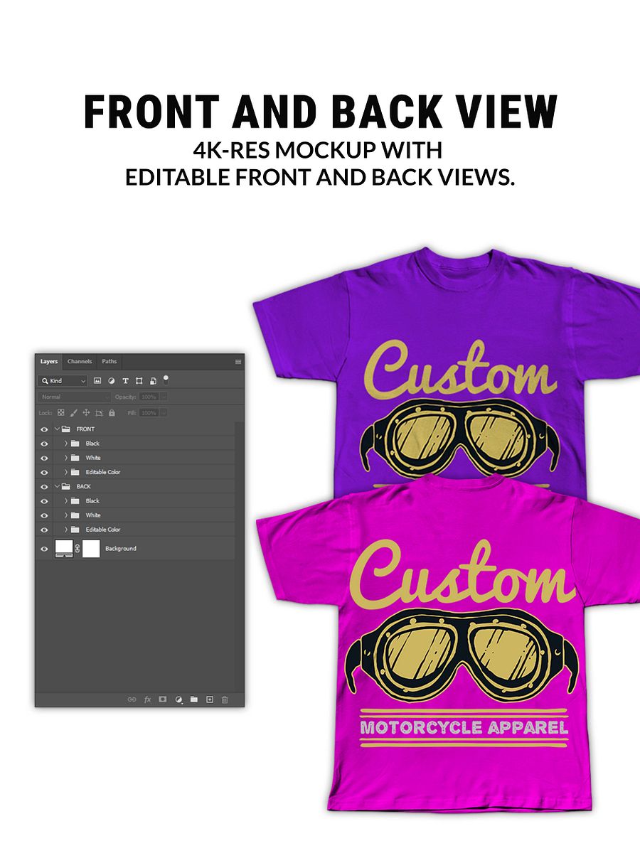 T-Shirt Mockup Template product image (4)