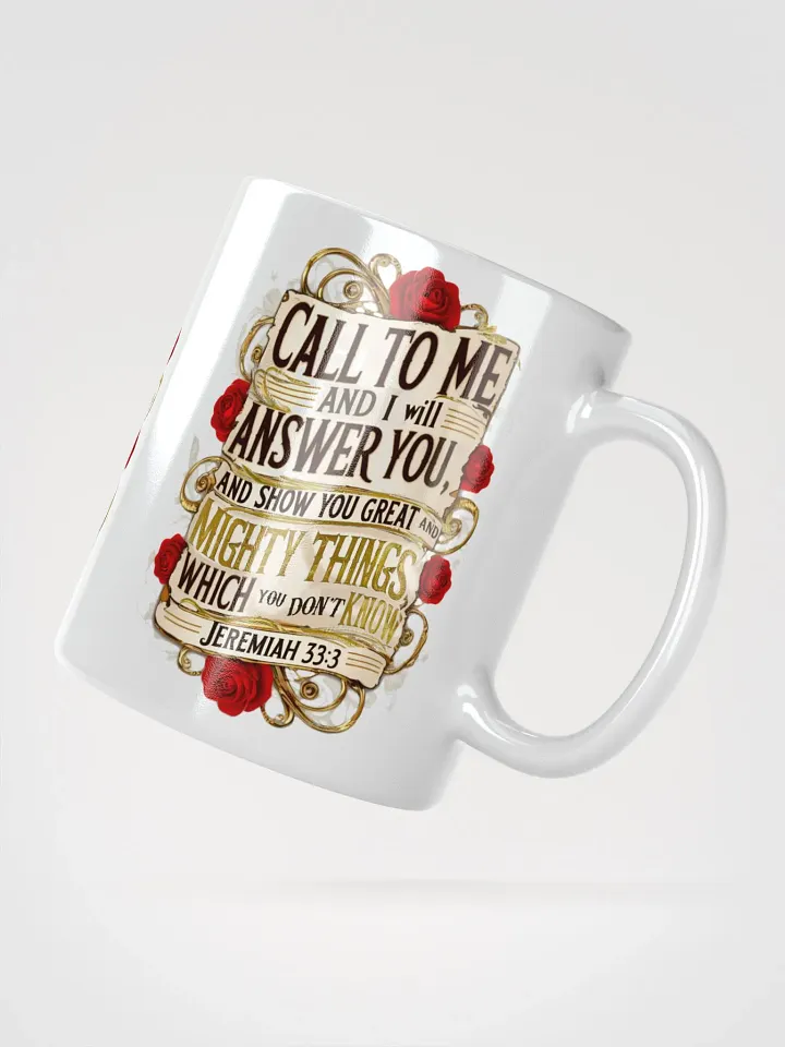 Call to Me White Glossy Mug product image (5)