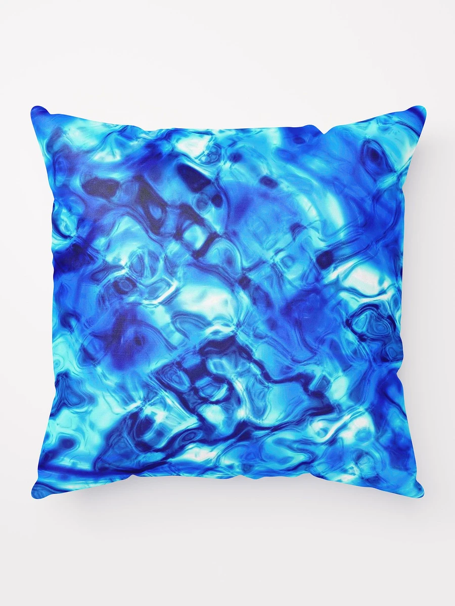 Blue Water Abstract Throw Pillow product image (10)