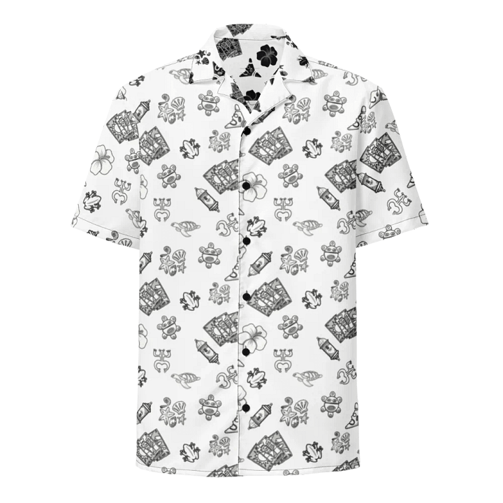 Boricua Vibes Puerto Rican Tattoo-Inspired Hawaiian Shirt product image (1)