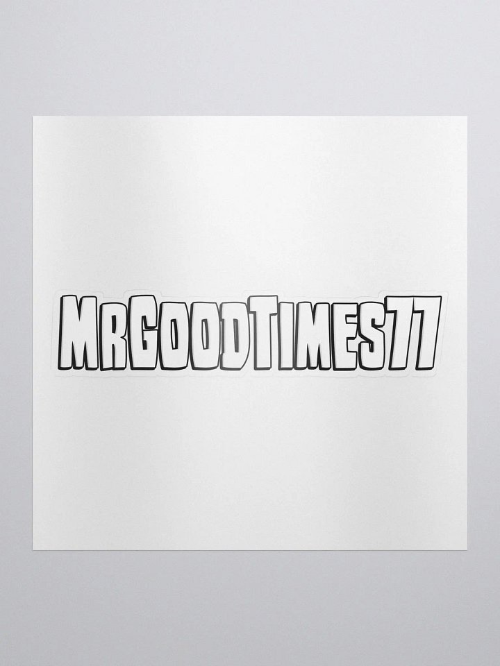 MrGooodTimes77 Sticker product image (1)