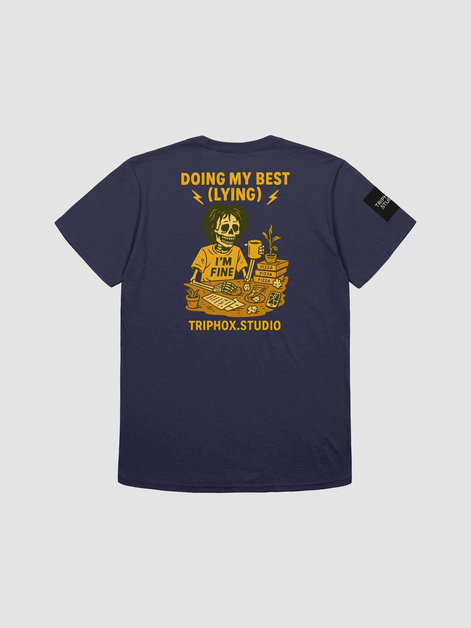 I'M FINE Skeleton T-Shirt product image (30)