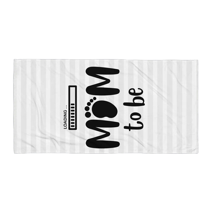 Expecting Mom Sublimated Towel product image (1)