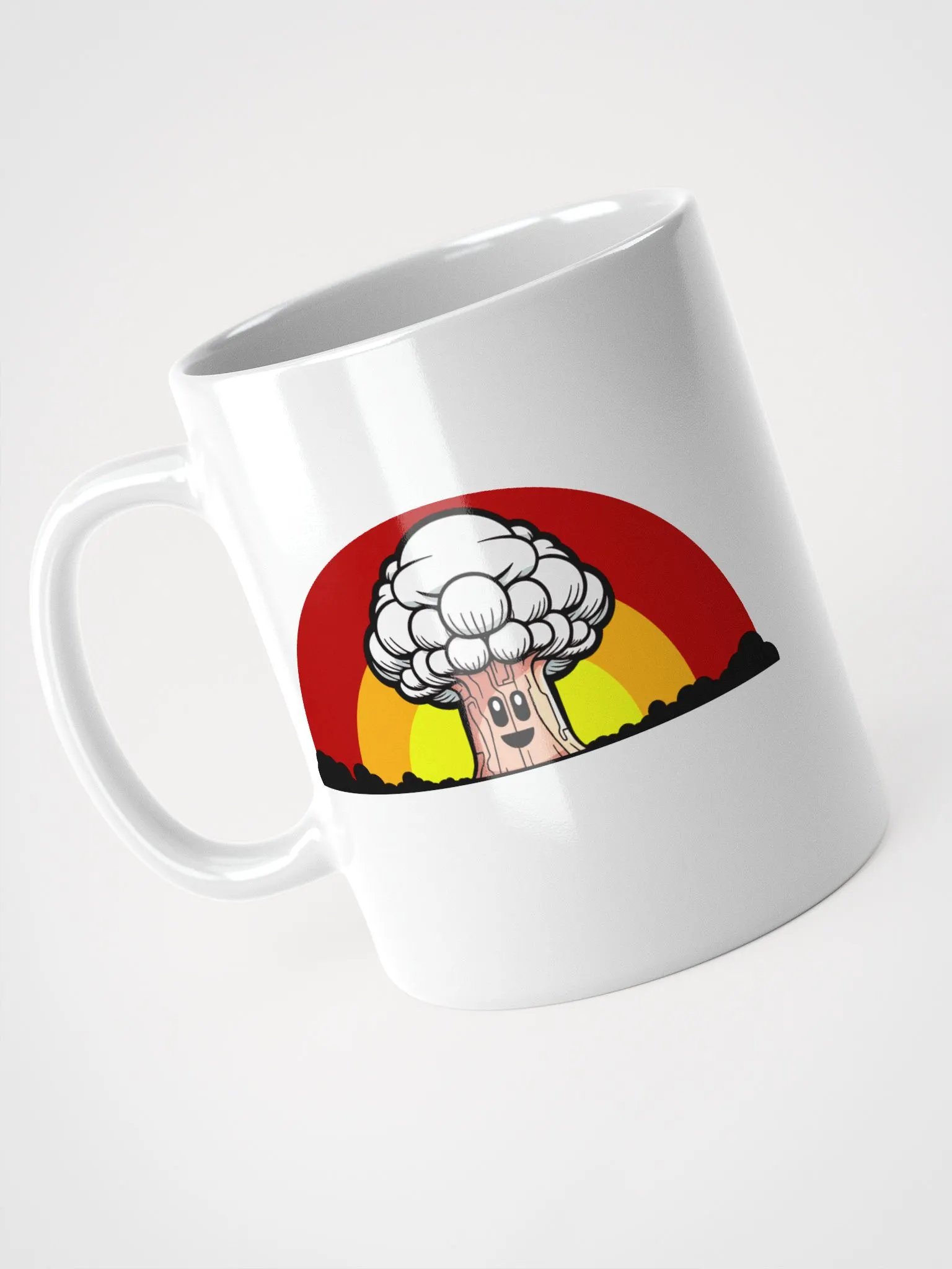 Happy Cloud - White Ceramic Mug product image (5)