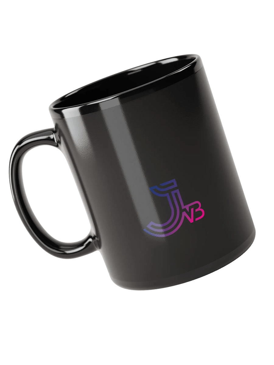 Gradient JVB Logo Black Glossy Mug product image (6)