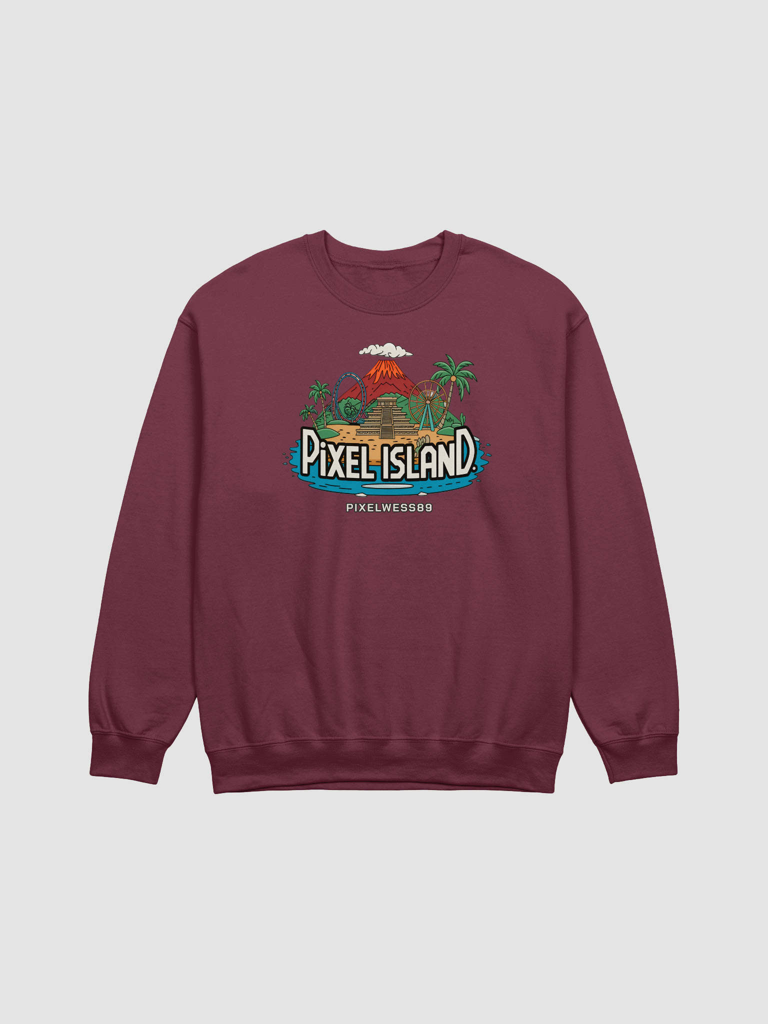 Pixel Island - Comfort Sweatshirt product image (1)