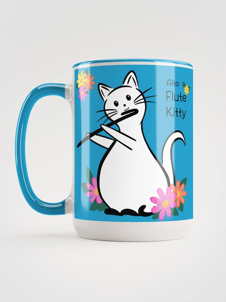 Flute Kitty Mug 15 oz - Alto Flute product image (2)