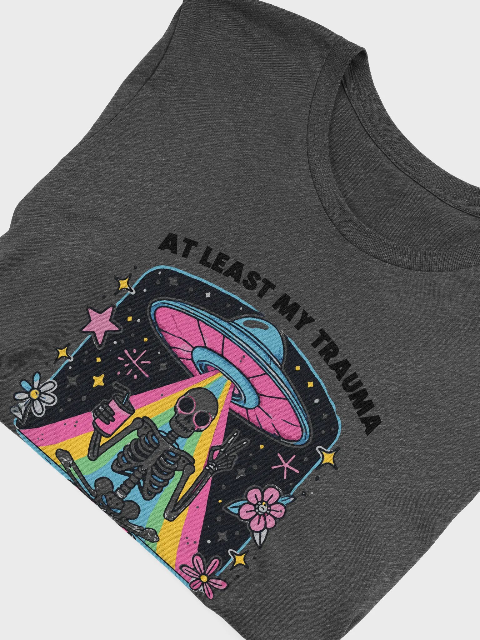 Rainbow UFO Skeleton Tee product image (5)