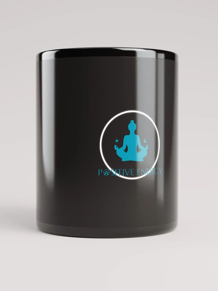 Glossy Black Designer Mug - Add Elegance to Your Sips product image (1)