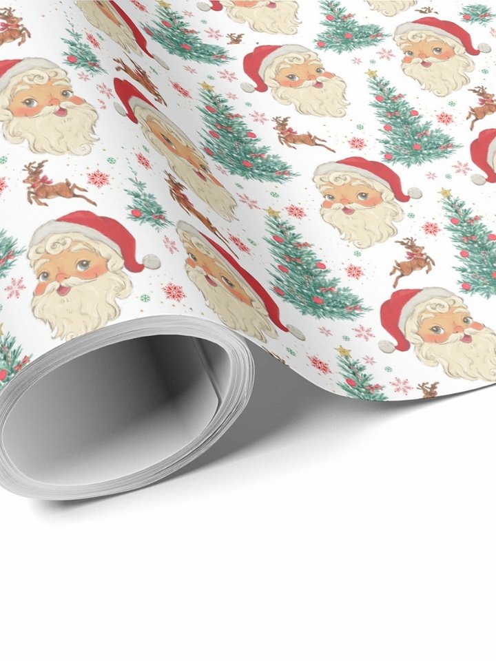 Vintage Christmas Gift Wrapping Paper product image (1)