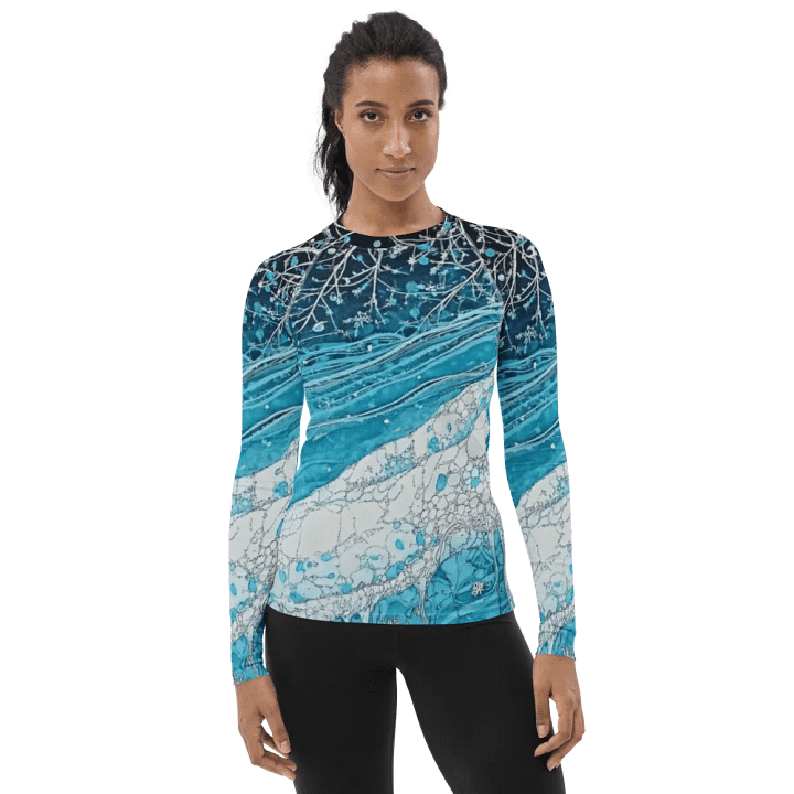 Winter Frost, Women's Rash Guard product image (1)