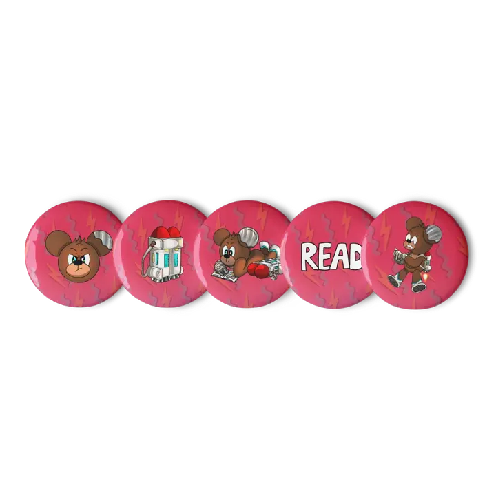 Kid Kuma Collectible Pin Set product image (2)