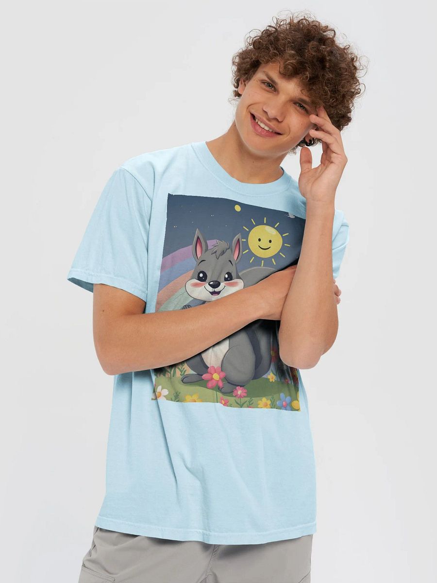 Vintage Comfort: Garment-Dyed Cotton T-Shirt product image (5)