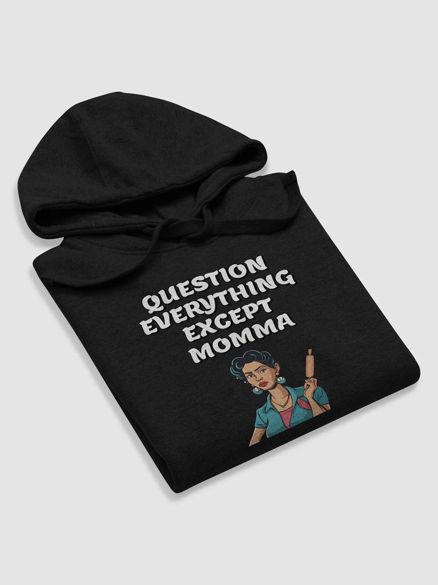 Question Everything Except Momma Funny Hoodie product image (31)
