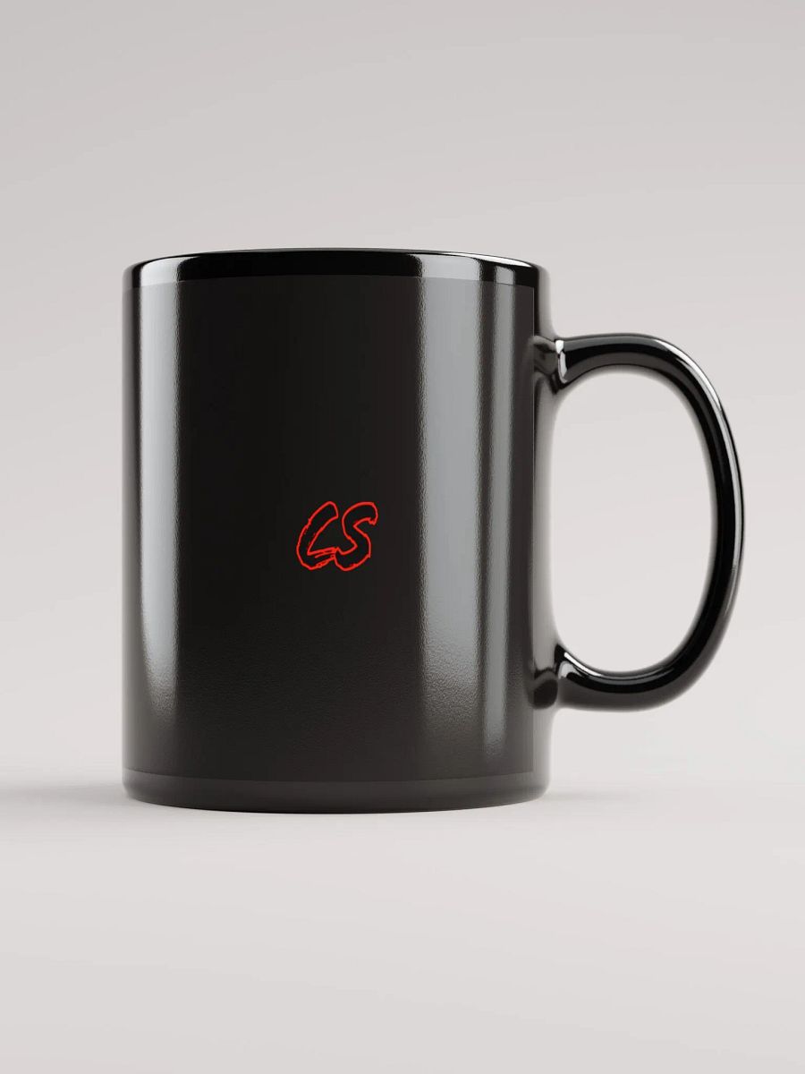 CS Black Glossy Coffee Mug product image (1)