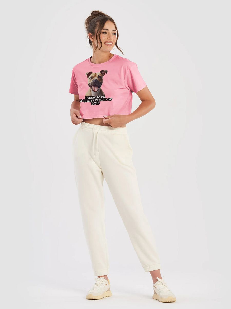 Pittie Love Crop Top product image (21)